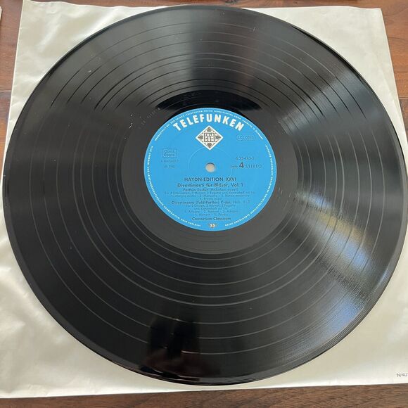 Haydn Edition Bläserdivertimenti Divertimenti for Wind Instruments Vol. 1 4xLP - Picture 8 of 13